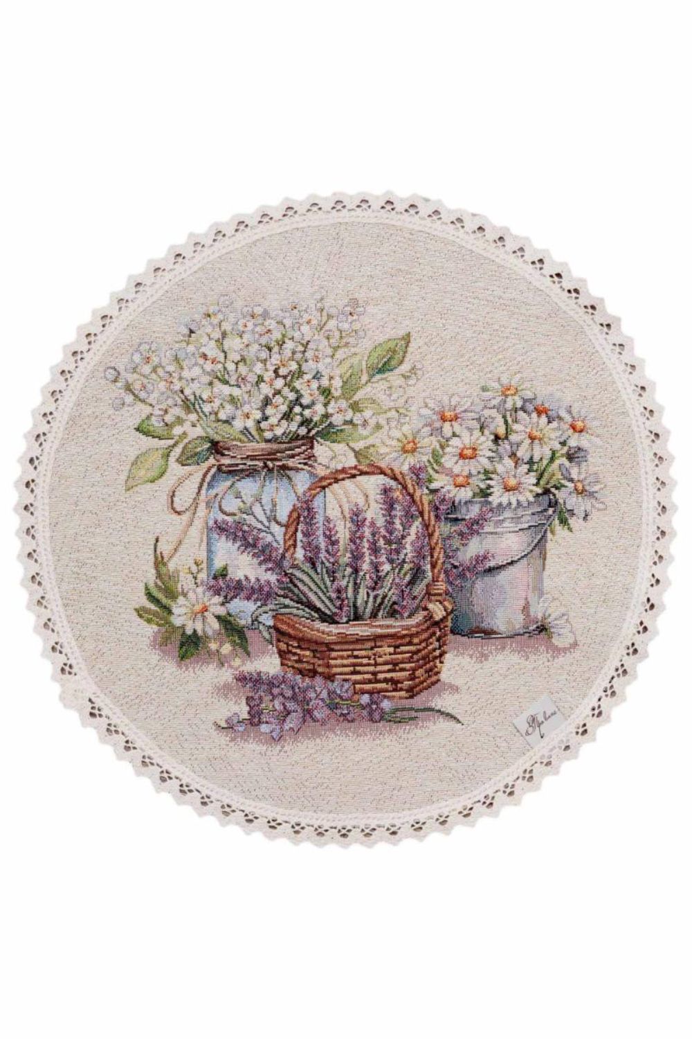 Round Tapestry Table Napkin – Provence