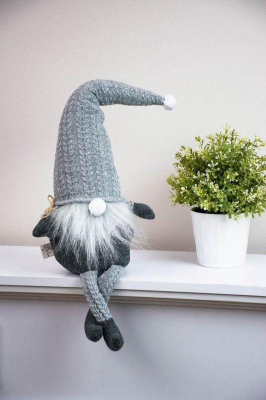 Decorative Toy - Gnome with Silver Hat
