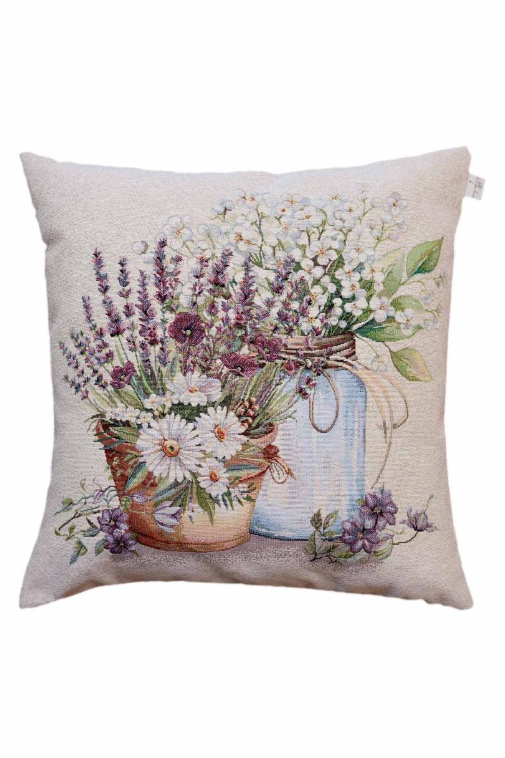 Decorative Cushion Cover – Flowers in a Glass