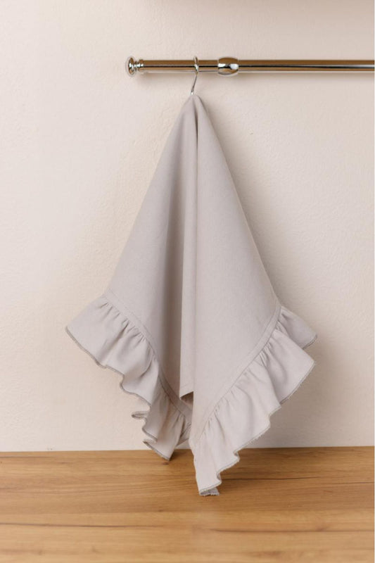 Kitchen Towel with Ruffle