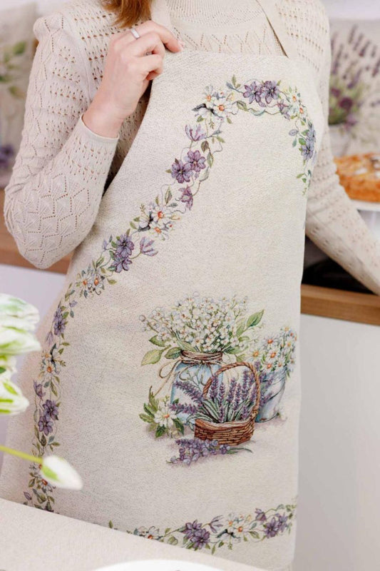 Tapestry Kitchen Apron – Provence
